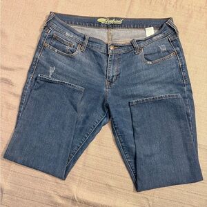 Old Navy Boyfriend Jeans in Medium Blue Denim